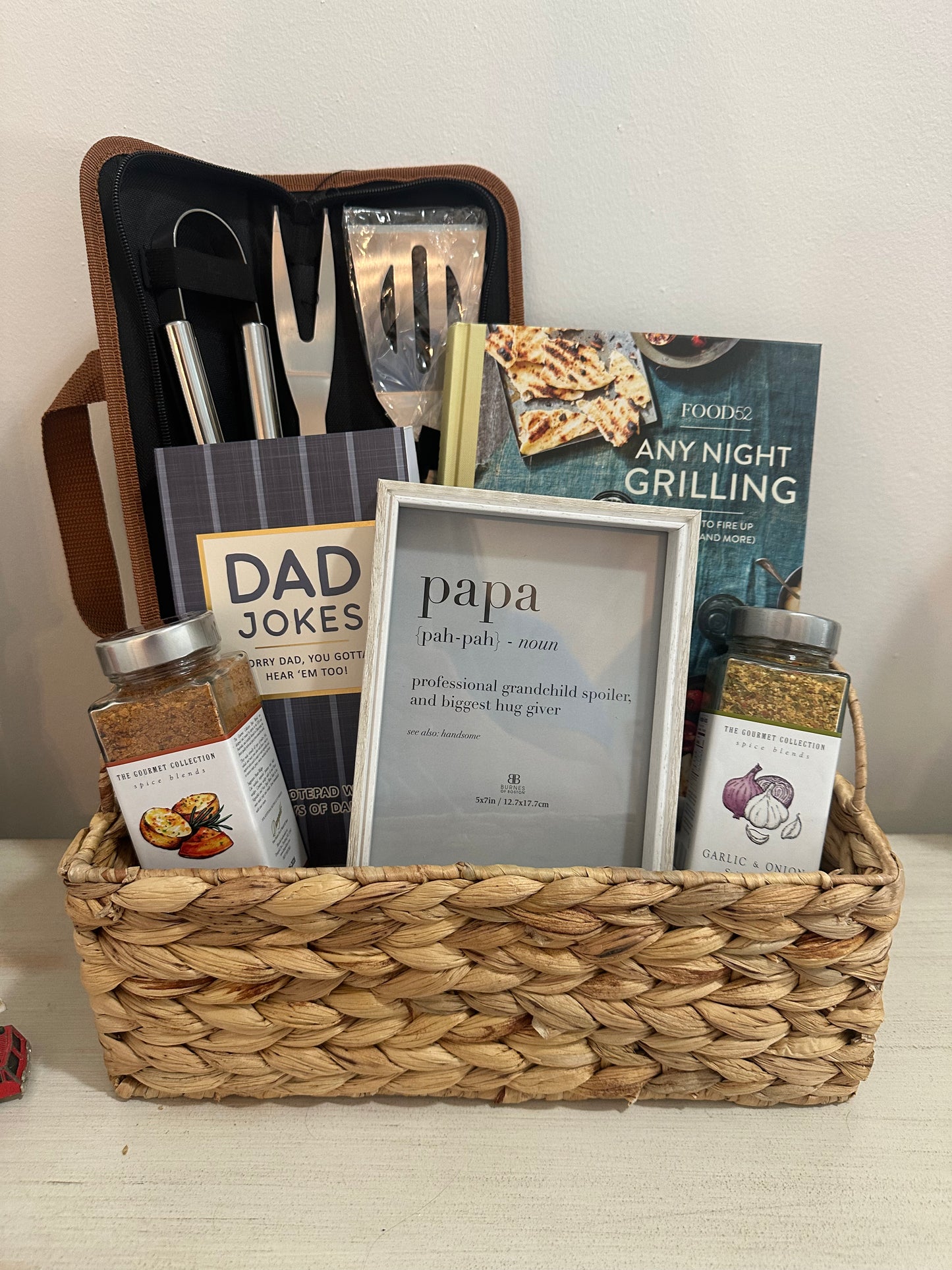 Grill Master Grandpa Gift Basket