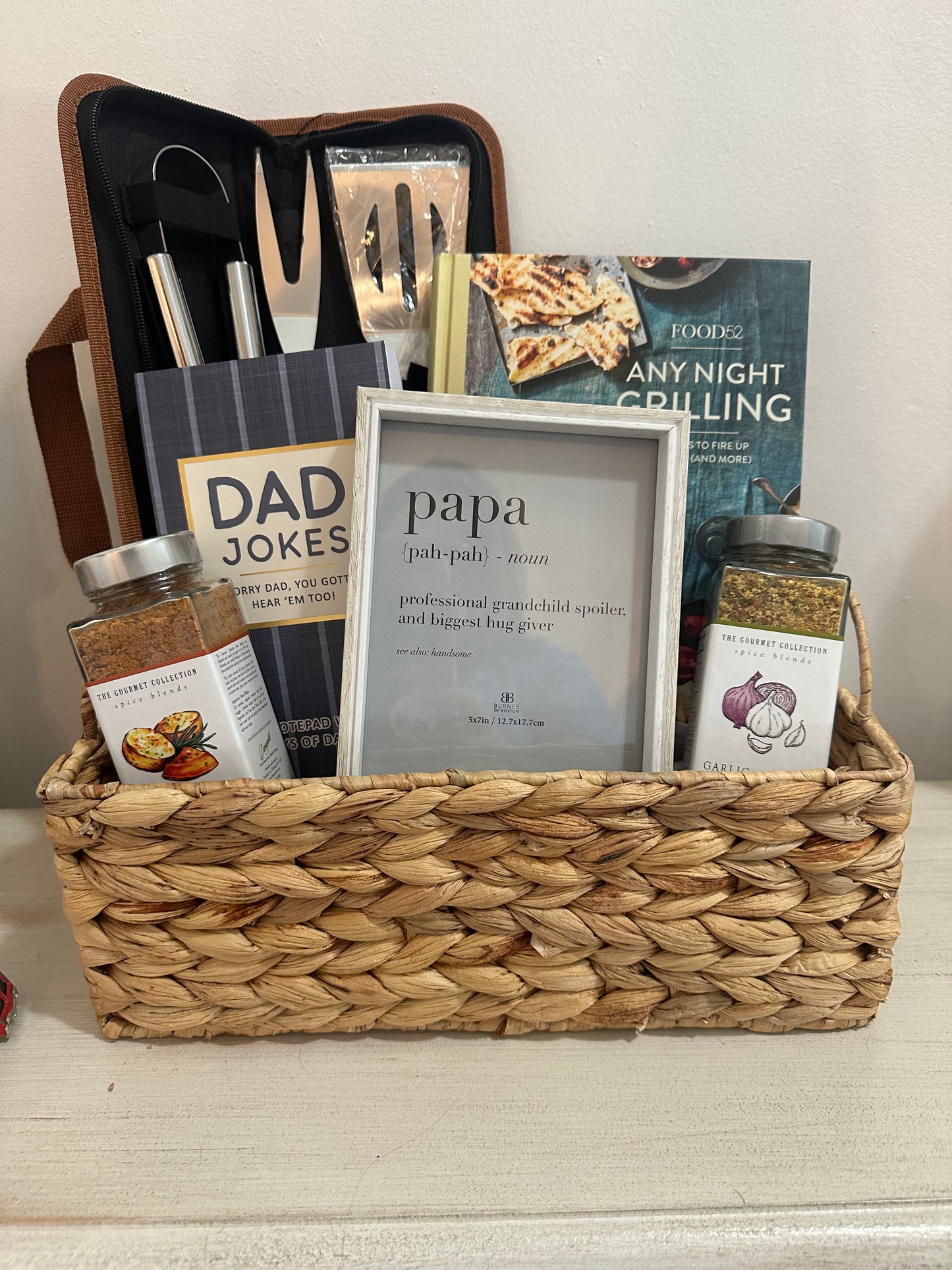 Grill Master Grandpa Gift Basket
